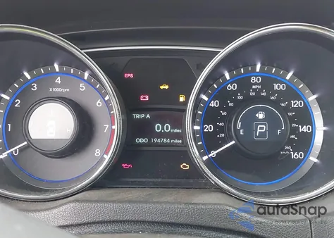 2013 Hyundai Sonata Gls из США, поврежденный, VIN 5NPEB4AC4DH802043